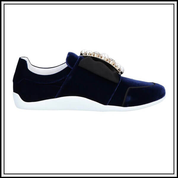 【ロジェ・ヴィヴィエ】Viv'リボン ベルベット スニーカー★完売間近♪