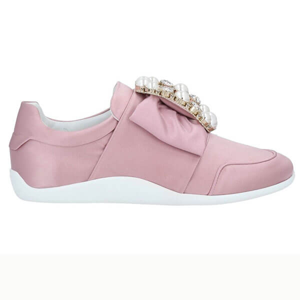 ★【ロジェ・ヴィヴィエ】 リボン パール スニーカー 偽物