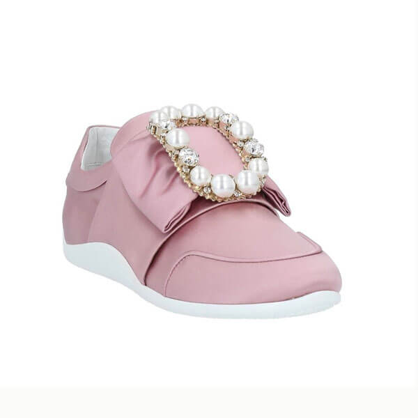 ★【ロジェ・ヴィヴィエ】 リボン パール スニーカー 偽物