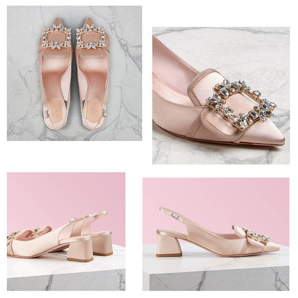 直営店買付 ロジェ ヴィヴィエ Broche Vivier スリングバックパンプス コピー RVW51023950