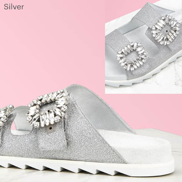 ロジェ ヴィヴィエ スライディー ヴィヴ ストラス バックル コピー RVW45818820BSSC019