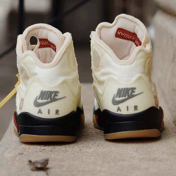 ナイキ × Off-White / Air Jordan5 Sail エアジョーダン5 セイル