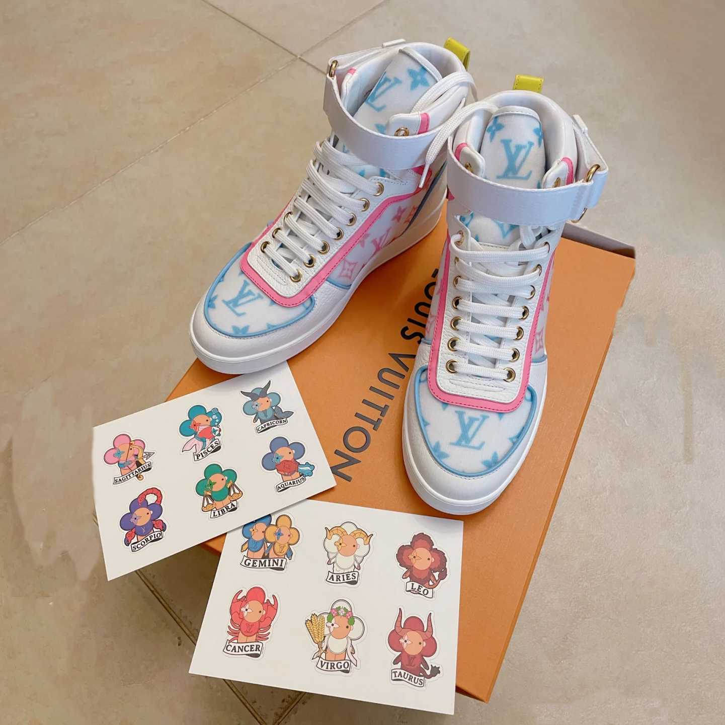 ルイヴィトン ブーンボックス・ライン スニーカー BOOMBOX 1A8NYX