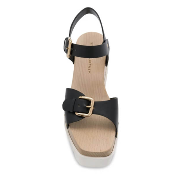 21SS◆Stella McCartney◆Elyse プラットフォームサンダル Cuoio 800317W1DX