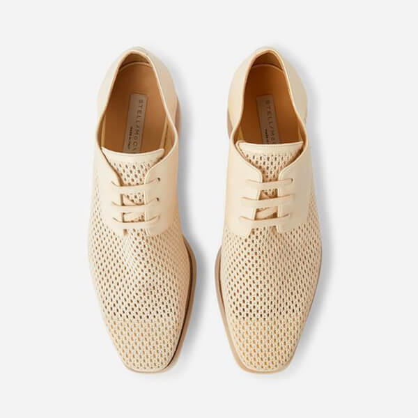 21SS Stella McCartney Elyse ウーブンメッシュプラットフォーム800336N02159002