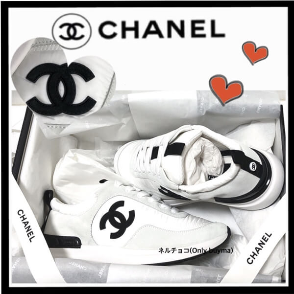 《新作限定♪早い者勝ち♡》シャネル スニーカー コピー おすすめ ホワイト