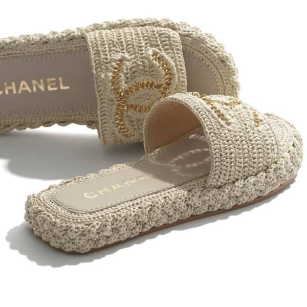 *大人気*  シャネル新作 CC スライドサンダル G36923 X56032