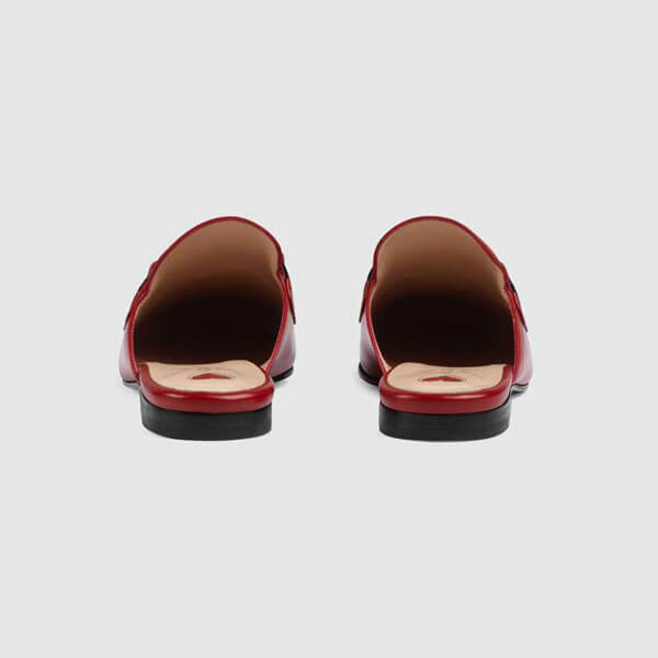 人気☆グッチ☆グッチ☆プリンスタウン レザー スリッパ629084