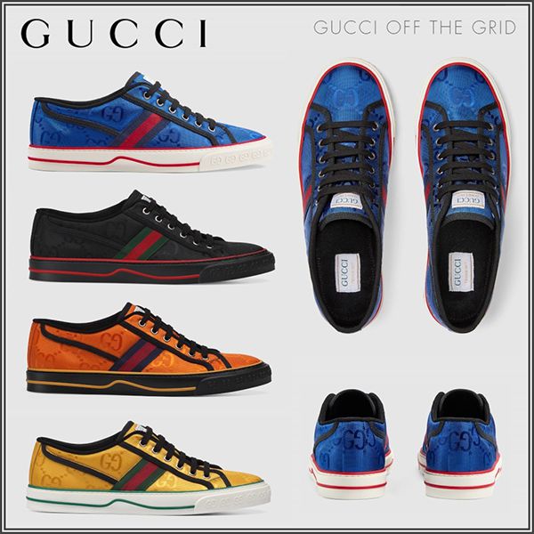 グッチ Off The Grid オンライン メンズ スニーカー 628709 H9H70 1072