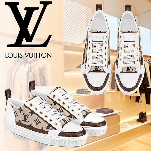 希少★ルイヴィトン ステラーライン 偽物 スニーカー★モノグラム★1A95WH