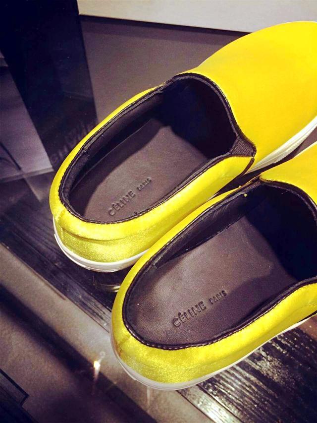 セリーヌ靴カップルモデルフラット靴 D018