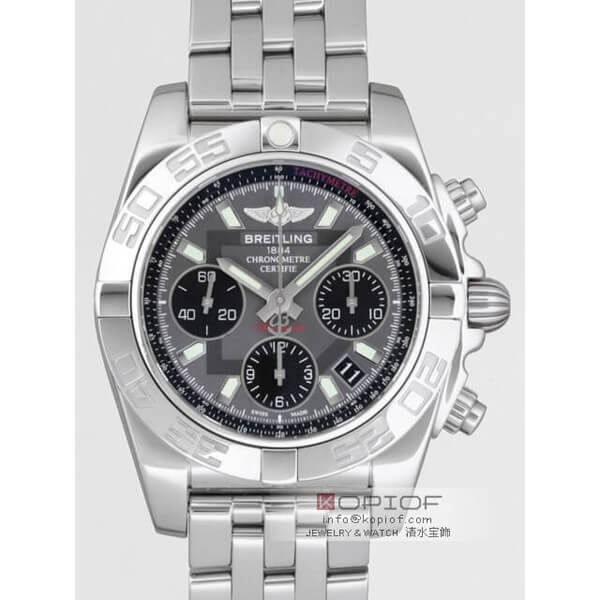ブライトリング クロノマット スーパーコピークロノマット 41 AB014012/F554 A014F54PA ブラックアイグレー