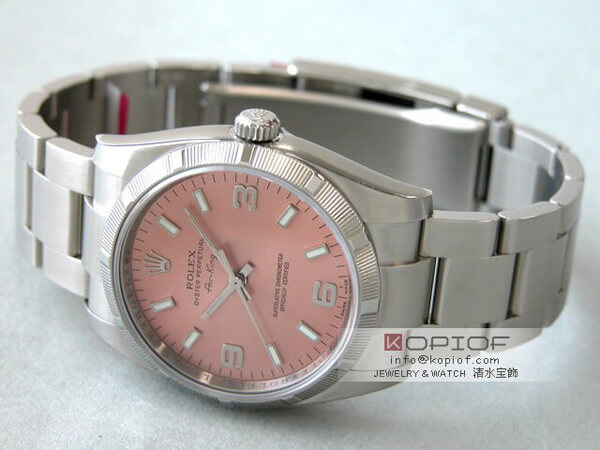 ロレックス エアーキング スーパーコピー114210 ピンク369アラビア