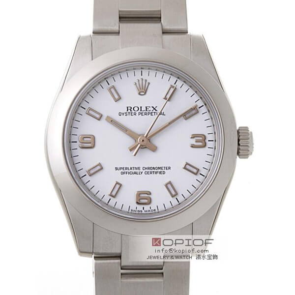 ロレックス パーペチュアル スーパーコピーボーイズ 177200 ホワイト369ホワイトバー