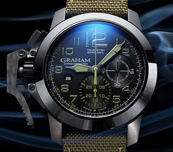 グラハム スーパーコピー GRAHAM クロノファイター オーバーサイズ アマゾニアグリーン 2CCAU.G01A.T15N