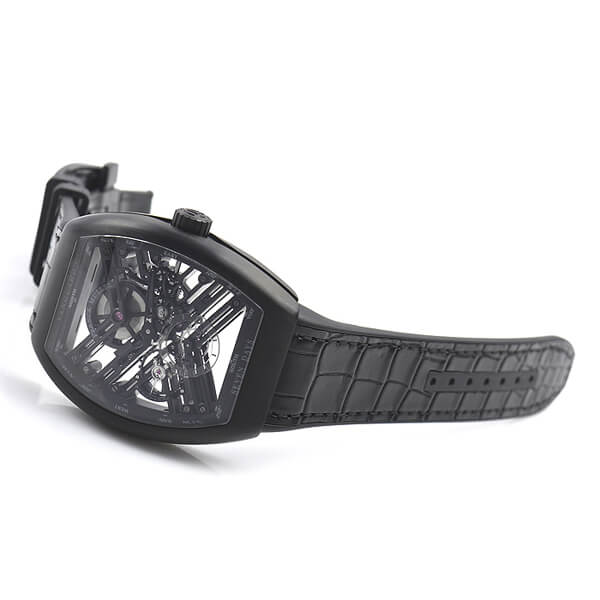 フランクミュラー スーパーコピー ヴァンガード 7デイズ パワーリザーブ スケルトン V45S6SQTTTNRBR