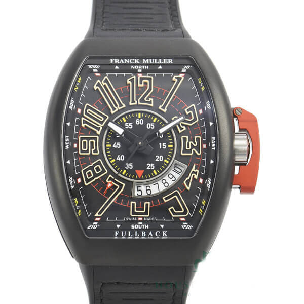 フランクミュラー ヴァンガード フルバック V45SCDT LCK TT NR MC BN