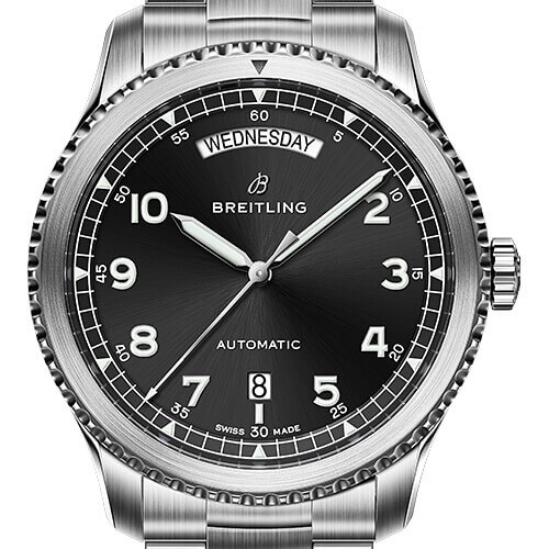 ブライトリング ナビタイマー 8 デイ & デイト A438B-1PSS