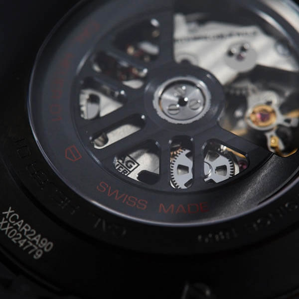 タグ ホイヤー カレラ スーパーコピー カレラ キャリバーホイヤー01 ブラックセラミック CAR2A91.BH0742