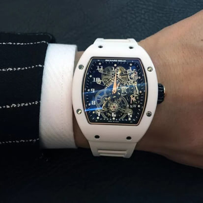 2020新作 リシャールミル スーパーコピー RM 17-01 トゥールヒヨン 手巻 リファレンス :RM 17-01 トゥールヒヨン