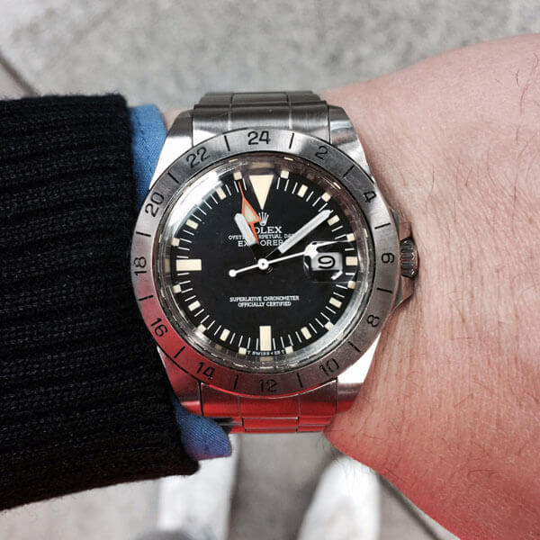 ロレックスコピー エクスプローラーII 自動巻き 新品メンズ ブラック1655