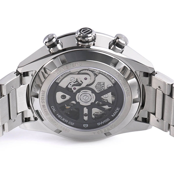 タグホイヤー コピーカレラ キャリバーホイヤー02 スポーツクロノグラフ 44mm CBN2A10.BA0643