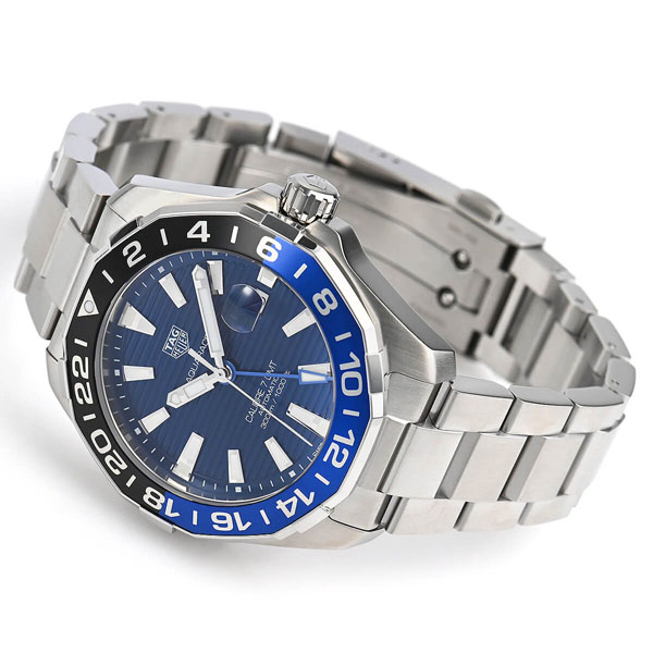 タグホイヤー偽物 アクアレーサーキャリバー7GMT WAY201T.BA0927