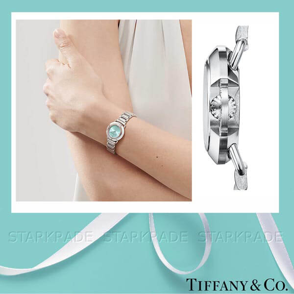 [TIFFANY&Co. ] ティファニー 時計 コピー T 世界限定500本 25mm ラウンドウォッチ