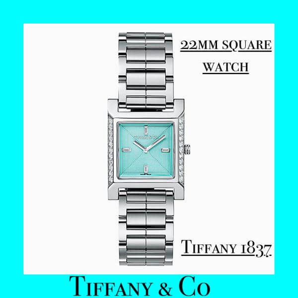 ティファニー 時計 コピー TIFFANY&Co.  1837 Makers 22mm Square Watch