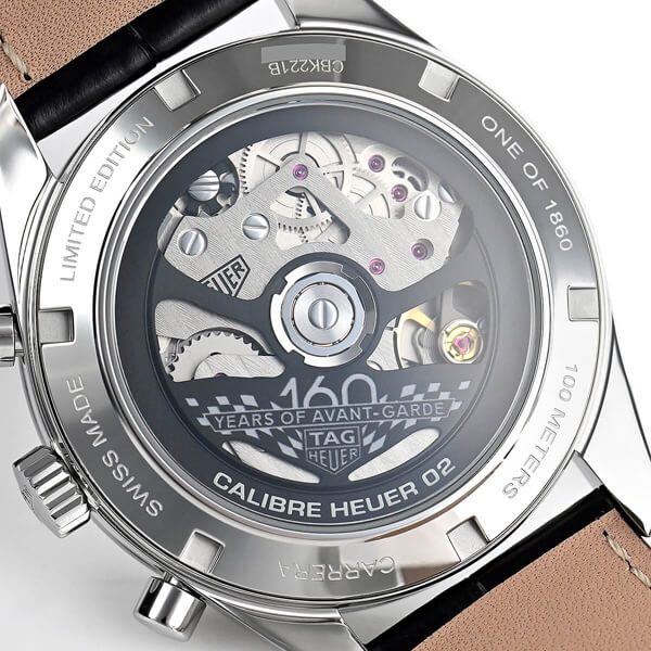 2020年 タグホイヤースーパーコピー カレラ 160周年シルバーダイヤル リミテッドエディション 限定生産1860本 CBK221B.FC6479