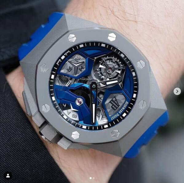 オーデマ ピゲ偽物 ロイヤル オーク26589IO.OO.D030CA.01 コンセプト フライング トゥールビヨン GMT