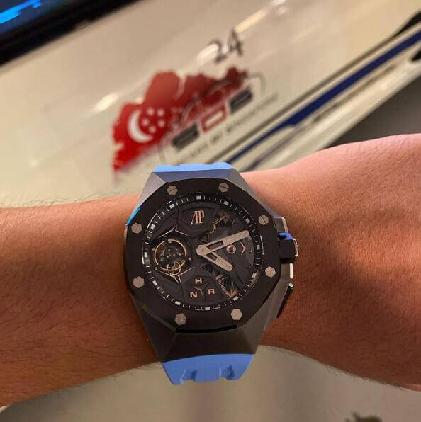 オーデマ ピゲ偽物 ロイヤル オーク26589IO.OO.D030CA.01 コンセプト フライング トゥールビヨン GMT