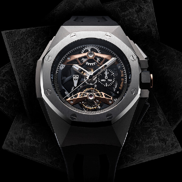 オーデマ ピゲコピー 26612TI.OO.D002CA.01 ロイヤル オーク コンセプト トゥールビヨン クロノグラフ オープンワーク