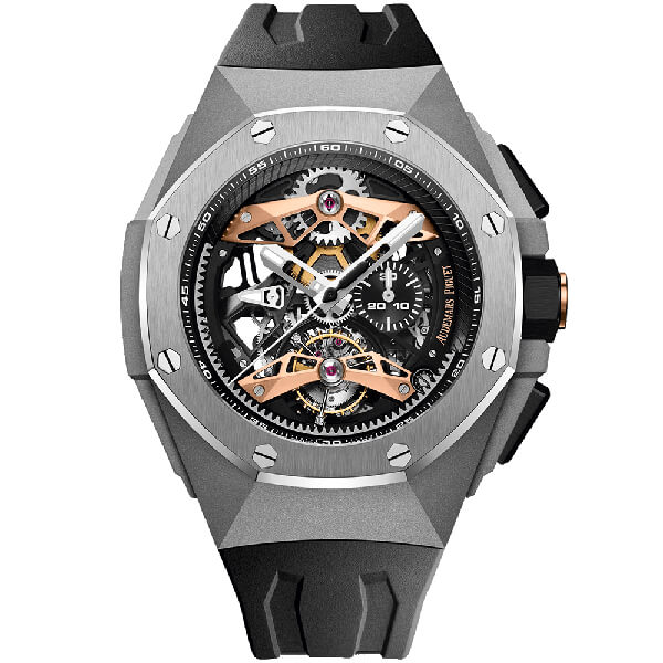 オーデマ ピゲコピー 26612TI.OO.D002CA.01 ロイヤル オーク コンセプト トゥールビヨン クロノグラフ オープンワーク