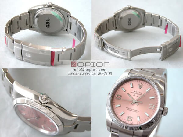 ロレックス エアーキング スーパーコピー114210 ピンク369アラビア