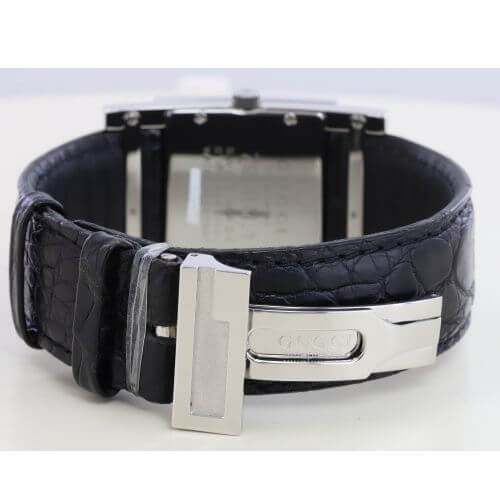 Alligator Leather☆グッチ 時計☆ ダイヤ アリゲーターレザー 腕時計 レディース 偽物YA079306 7900