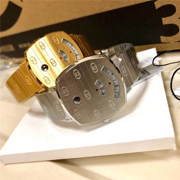 【20SS NEW】グッチ_women/Grip watchコピー38mm 時計 Gマーク /GOLD系 YA157409