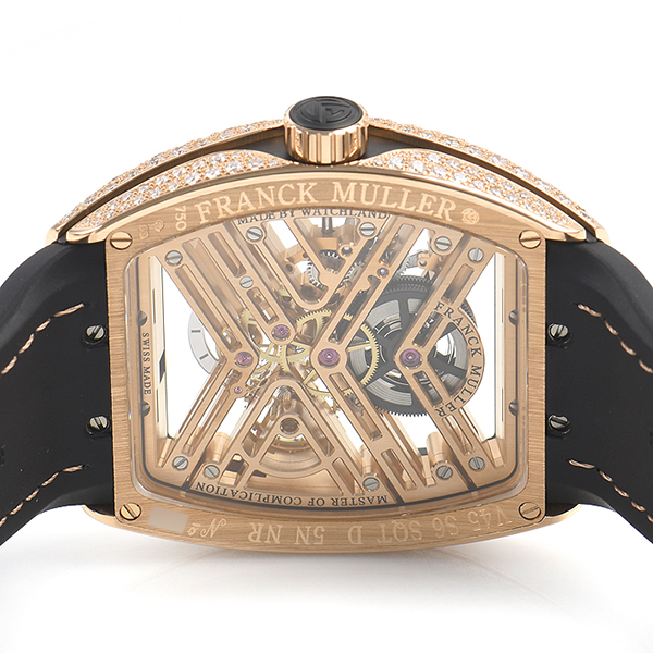 フランクミュラー スーパーコピー ヴァンガード 7デイズ パワーリザーブ スケルトン V45S6SQTD5NNR