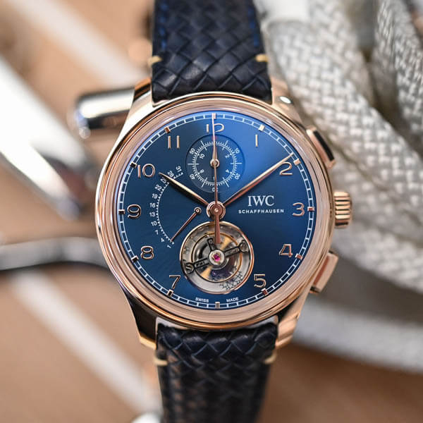 2020新作 IWC コピー ポルトギーゼトゥールビヨン レトログラードクロノグラフ IW394005