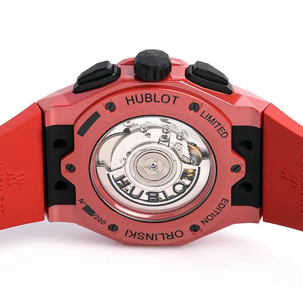 ウブロコピー アエロフュージョン クロノグラフ オーリンスキー レッドマジック 世界限定200本 525.CF.0130.RX.ORL19