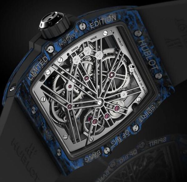 ウブロ スーパーコピー スピリット オブ ビッグバン 42mm トゥールビヨン 645.QL.7117.RX