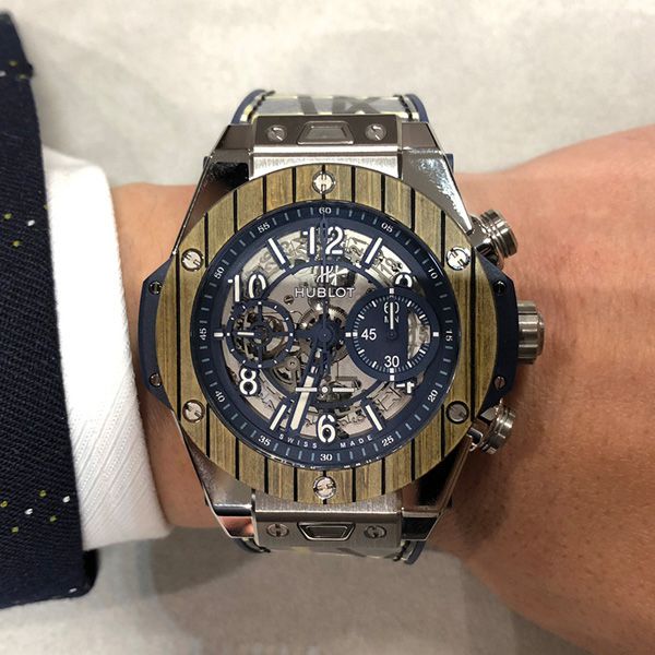 ウブロスーパーコピー ビッグバン ウニコ イタリア インディペンデント チタニウム チーク 411.NQ.5129.NR.ITI19