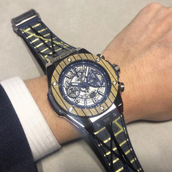 ウブロスーパーコピー ビッグバン ウニコ イタリア インディペンデント チタニウム チーク 411.NQ.5129.NR.ITI19