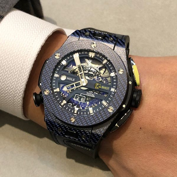 ウブロ スーパーコピー ビッグバン ウニコ ゴルフ ブルーカーボン 416.YL.5120.VR