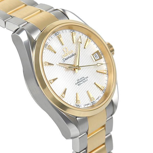 オメガ 偽物 シーマスター コーアクシャル アクアテラ クロノメーター 231.20.39.21.55.002