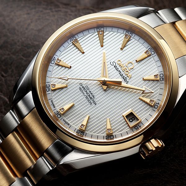 オメガ 偽物 シーマスター コーアクシャル アクアテラ クロノメーター 231.20.39.21.55.002