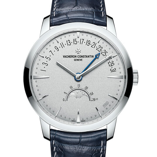 2020新作 ヴァシュロンコンスタンタン　パトリモニームーンフェイズレトログラードデイト コレクションエクセレンスプラチナ 偽物 4010U/000P-B545