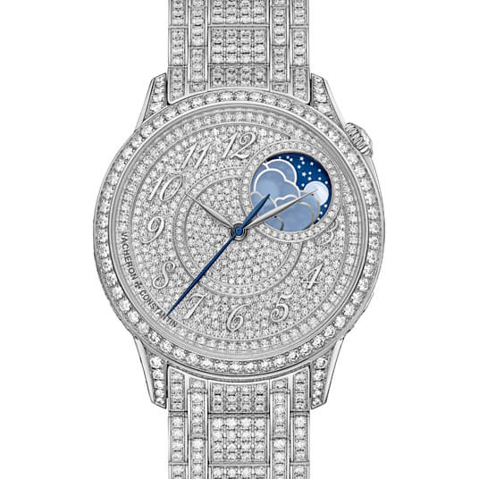 2020年 ヴァシュロンコンスタンタン新作　エジェリームーンフェイズジュエリー 偽物 8016F/126G-B499