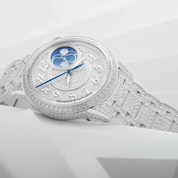 2020年 ヴァシュロンコンスタンタン新作　エジェリームーンフェイズジュエリー 偽物 8016F/126G-B499