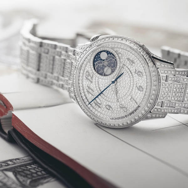 2020年 ヴァシュロンコンスタンタン新作　エジェリームーンフェイズジュエリー 偽物 8016F/126G-B499